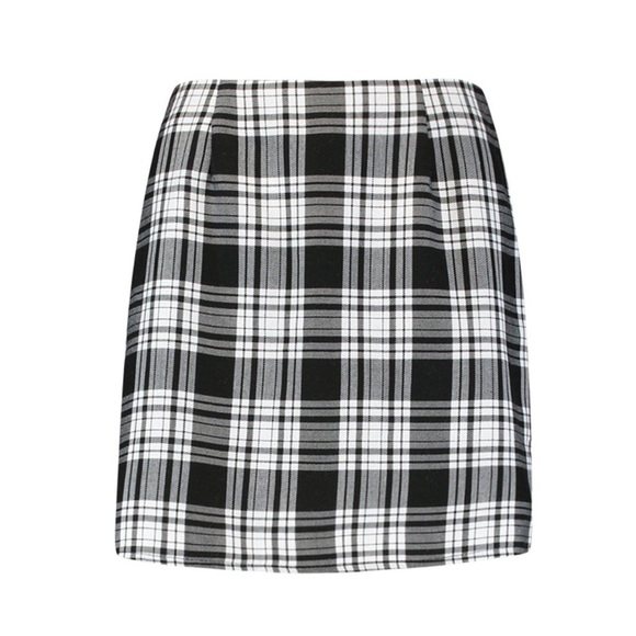 Plaid Mini Skirt - Picture 2 of 5